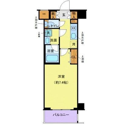 クレヴィスタ板橋ときわ台 604 間取り図