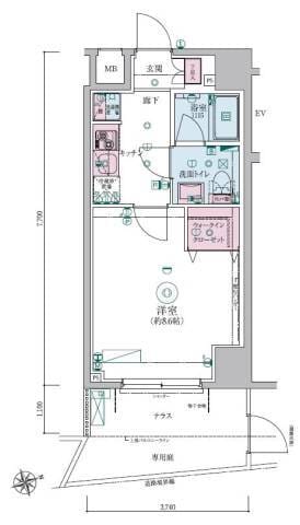 リヴシティ大森西 101