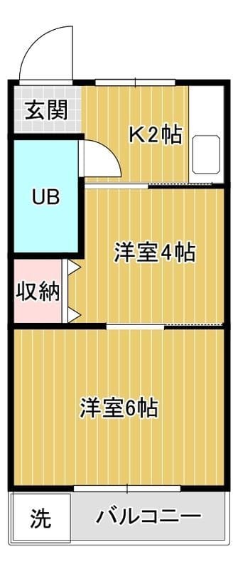 パークスクエア学芸大学 4-B 間取り図