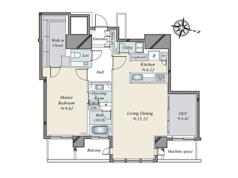 赤坂タワーレジデンス トップオブザヒル 3108