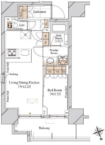 ブランシエスタ飯田橋 0403