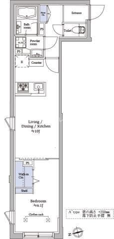 アトリオフラッツ中野 101
