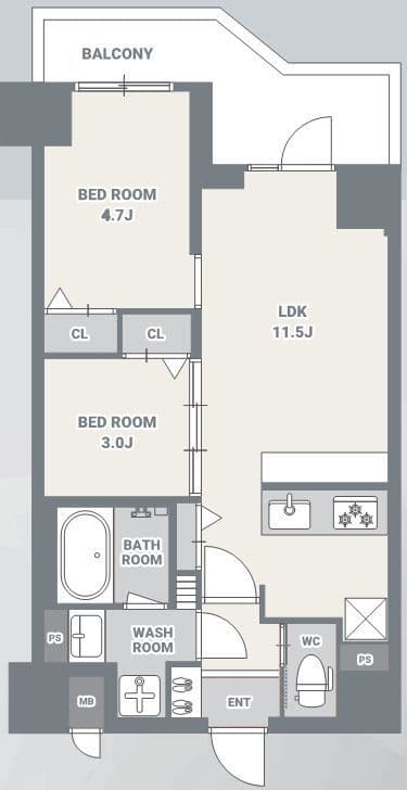 スプランディッド大島 102