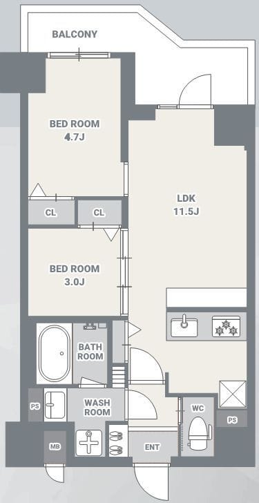 スプランディッド大島 102