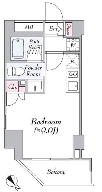 ウィスティリア大森山王 602