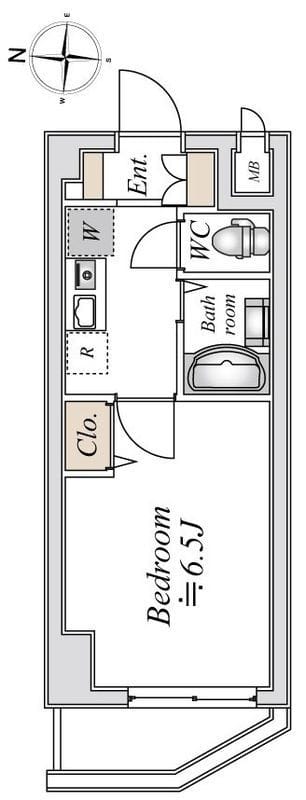 LaSante浦安 0708 間取り図