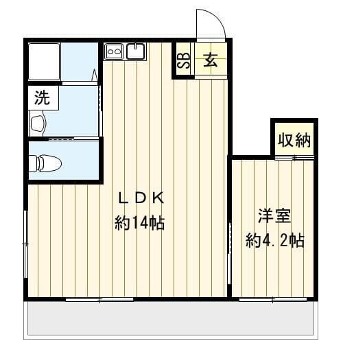 エル・アルカサルフジ 1306 間取り図