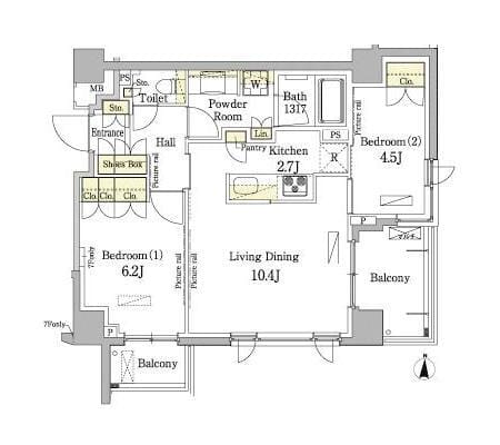 パークアクシス錦糸町・親水公園 708