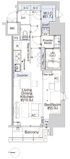 ベルファース蒲田West 1006