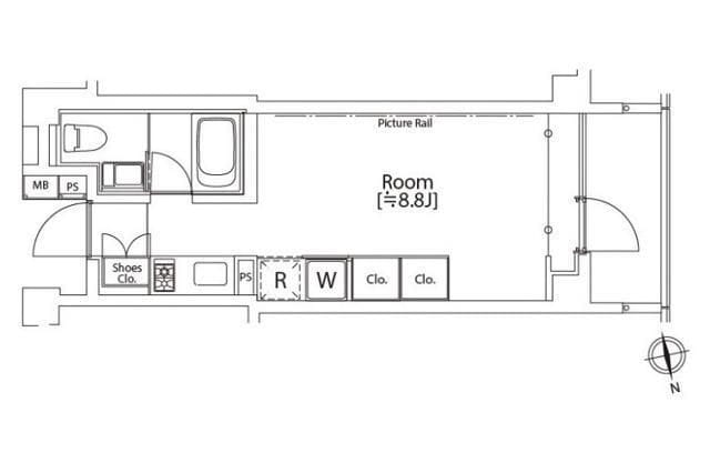 カスタリア市ヶ谷 603
