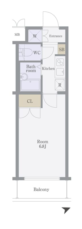 ステージファースト高輪 106