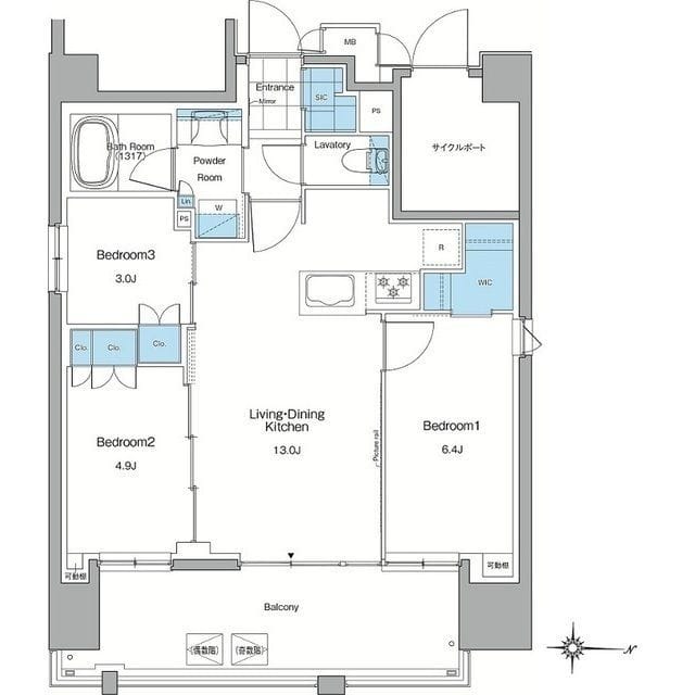 ルフォンプログレ赤羽マークス 1202