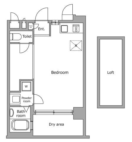 レジディア代々木Ⅱ 0103