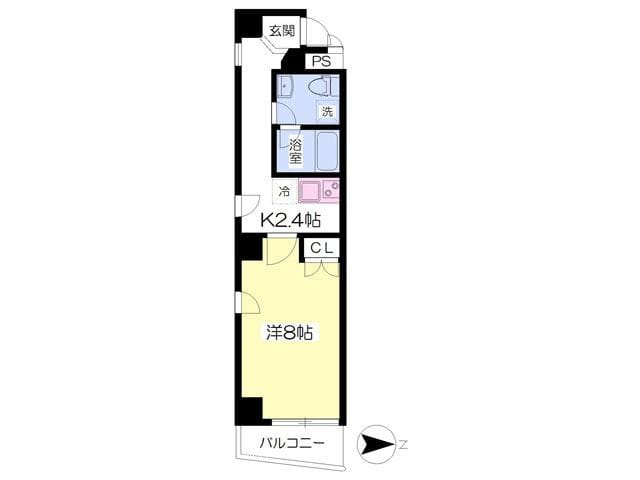 東京セントラル本郷 702 間取り図