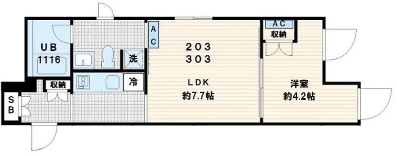 MUVA YOYOGI(旧名称:Fullea代々木) 203