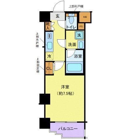 クレヴィスタ代田橋 204 間取り図