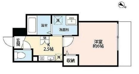 ParkHills三軒茶屋 102 間取り図