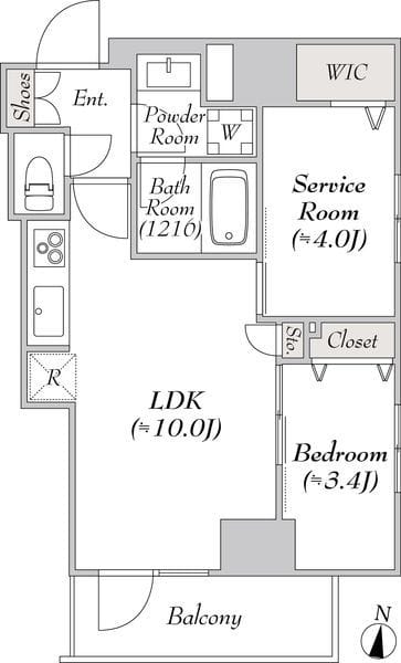 ミリアレジデンス両国Ⅱ 601