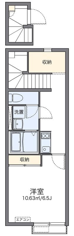 レオネクストエスグランデ 202 間取り図
