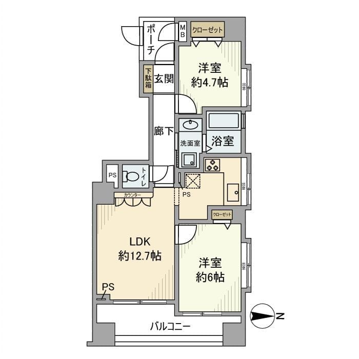 センチュリードメス西蒲田弐番館の写真