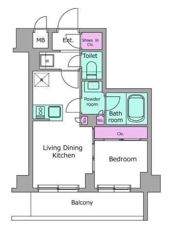 テラス高田馬場ウエスト 603