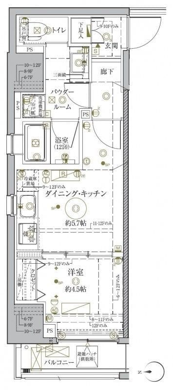 クレイシア秋葉原ラグゼスウィート 301