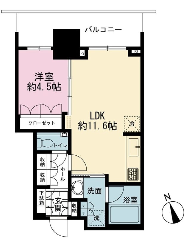 ブランズタワー芝浦 1412