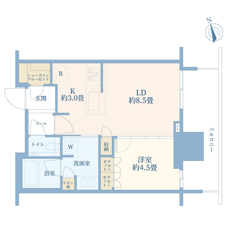 ブランズタワー芝浦 507
