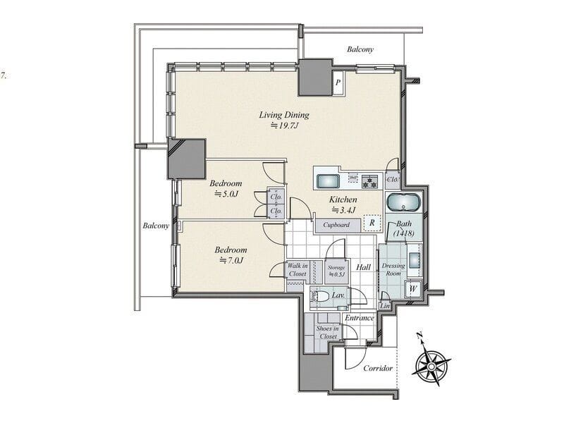 ブランズタワー芝浦 813