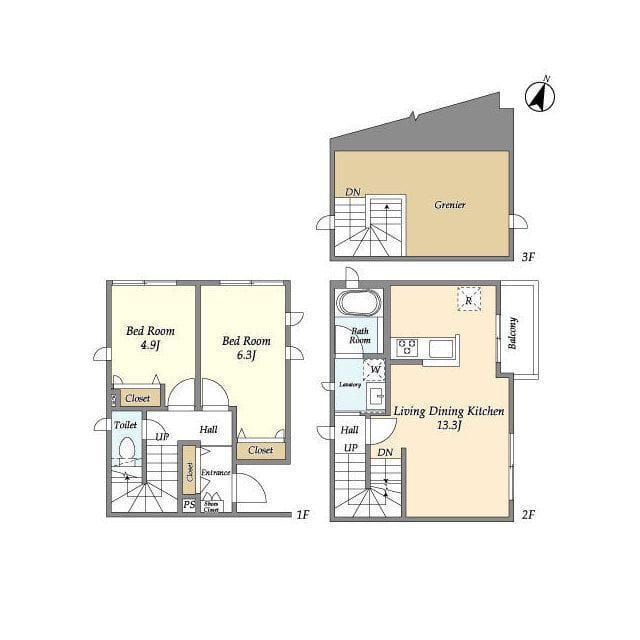 ベルクレール中町 102