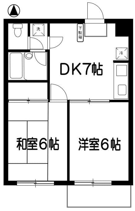 武蔵ハイツⅠ 102
