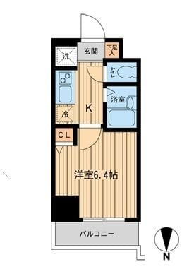 ドゥーエ浦安Ⅱ 1105 間取り図