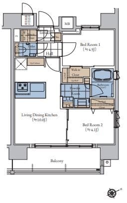 エスティメゾン大森 1305
