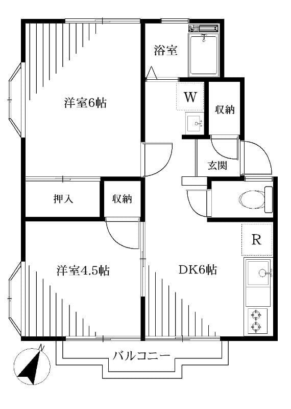 アザレアコーポA棟 101