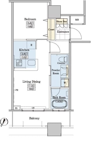 レジディアタワー上池袋(タワー棟) TW1207