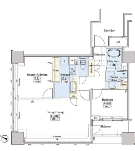 レジディアタワー上池袋(タワー棟) TW1405