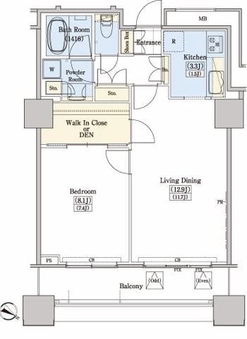 レジディアタワー上池袋(タワー棟) TW1611