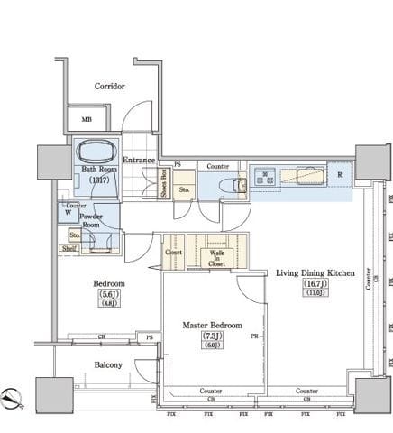 レジディアタワー上池袋(タワー棟) TW2210