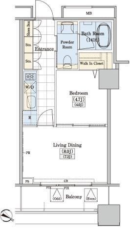 レジディアタワー上池袋(タワー棟) TW411