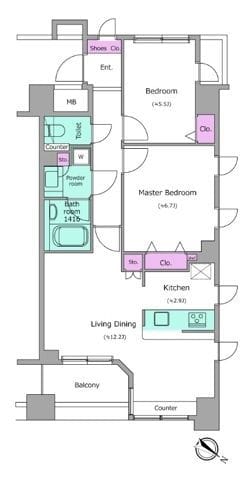 レジディアタワー上池袋(タワー棟) TW433