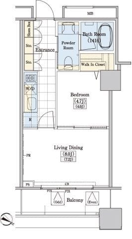 レジディアタワー上池袋(タワー棟) TW511
