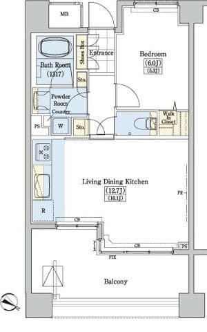 レジディアタワー上池袋(タワー棟) TW527