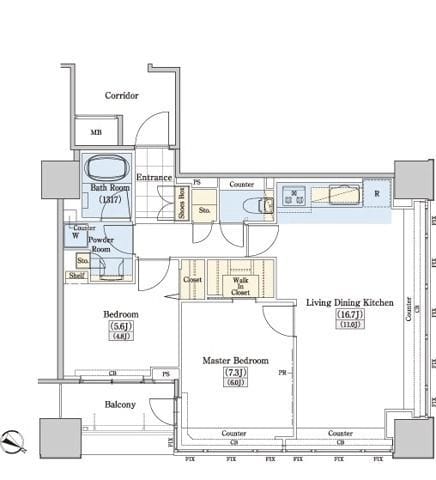 レジディアタワー上池袋(タワー棟) TW610
