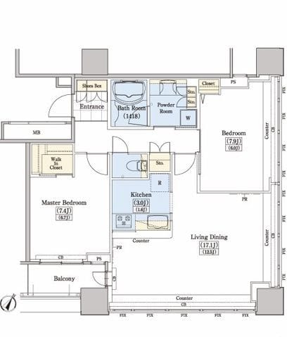 レジディアタワー上池袋(タワー棟) TW814