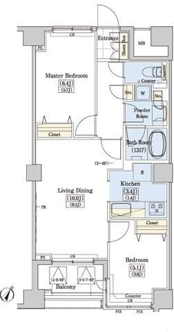 レジディアタワー上池袋(タワー棟) TW923