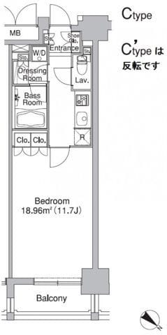 レジディア市ヶ谷Ⅱ 1402