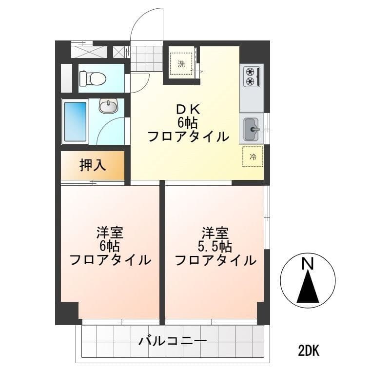 ファインスター 205 間取り図