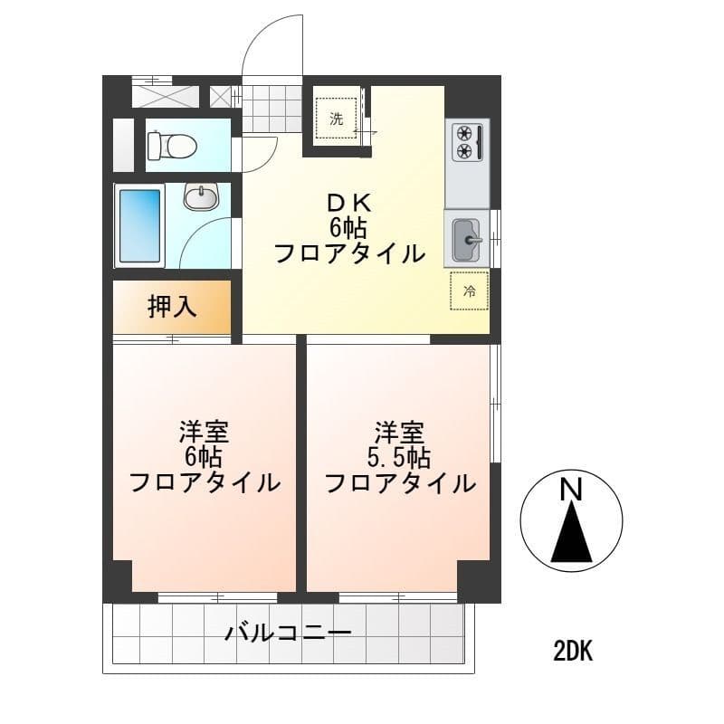 ファインスター 303 間取り図