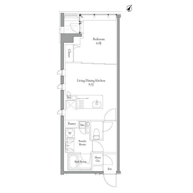 MATSU5588 308 間取り図