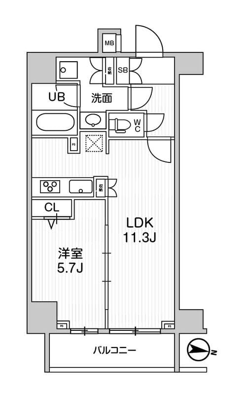 ジェノヴィア三ノ輪スカイガーデン 707